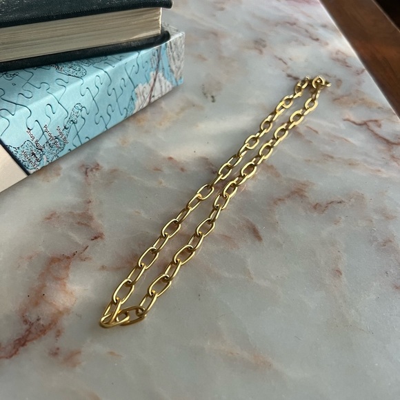 Jewelry - 16.5 inch, 10k Gold Plated Chain Necklace